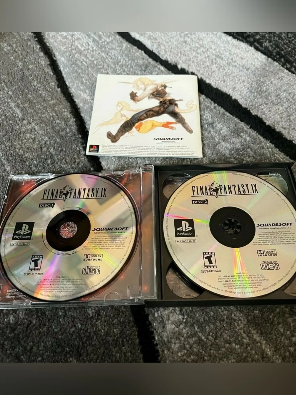 Final Fantasy IX Greatest Hits (Sony PlayStation 1, 2001) Complete